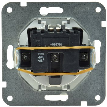 DELPHI Schutzkontakt-Steckdose, weiß 250V~/ 16A, Steckanschluss, OHNE Rahmen
