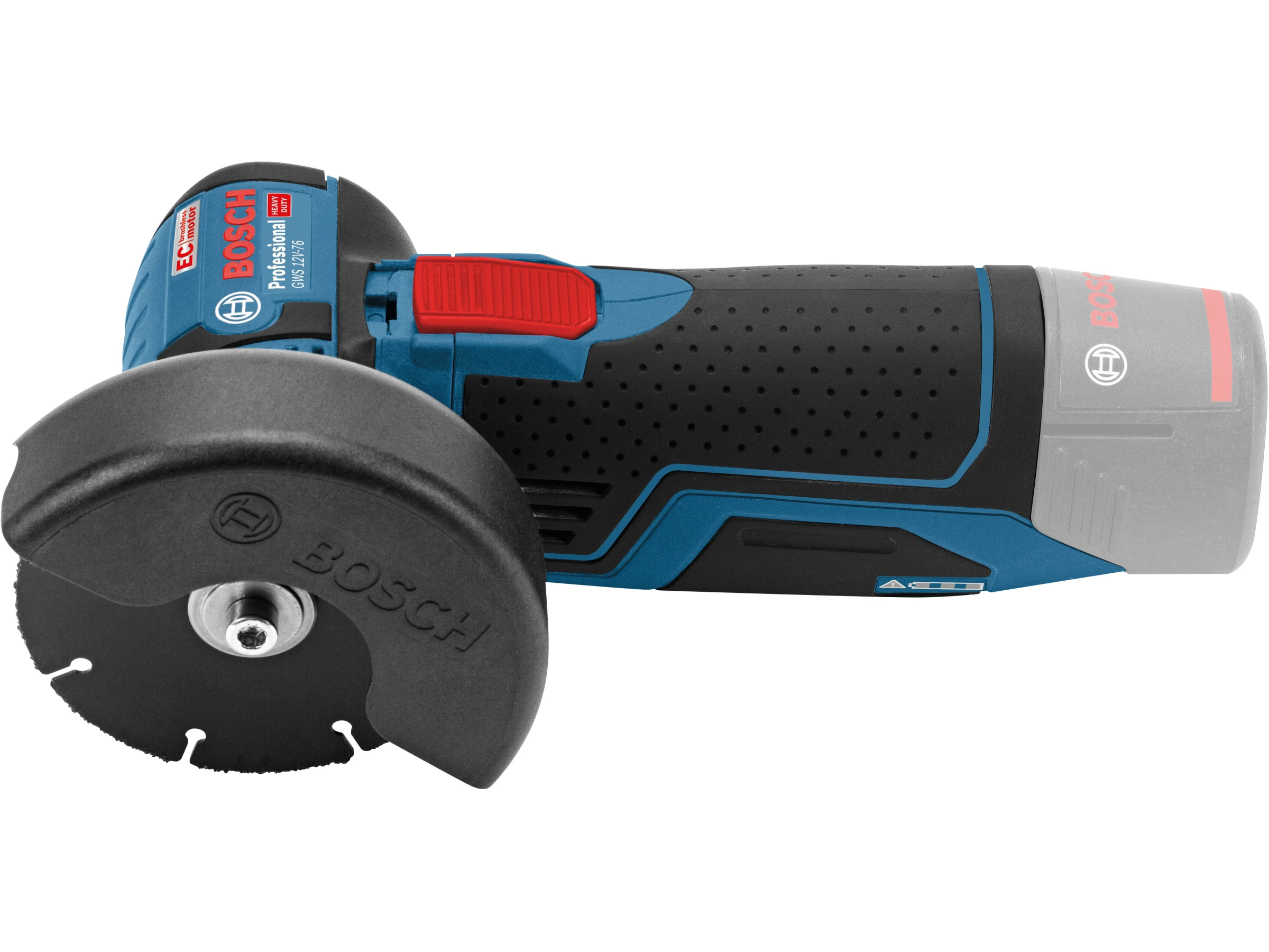 Bosch Professional Akku-Winkelschleifer GWS 12V-76 Solo Bosch Professional Akku-Winkelschleifer GWS 12V-76 Solo