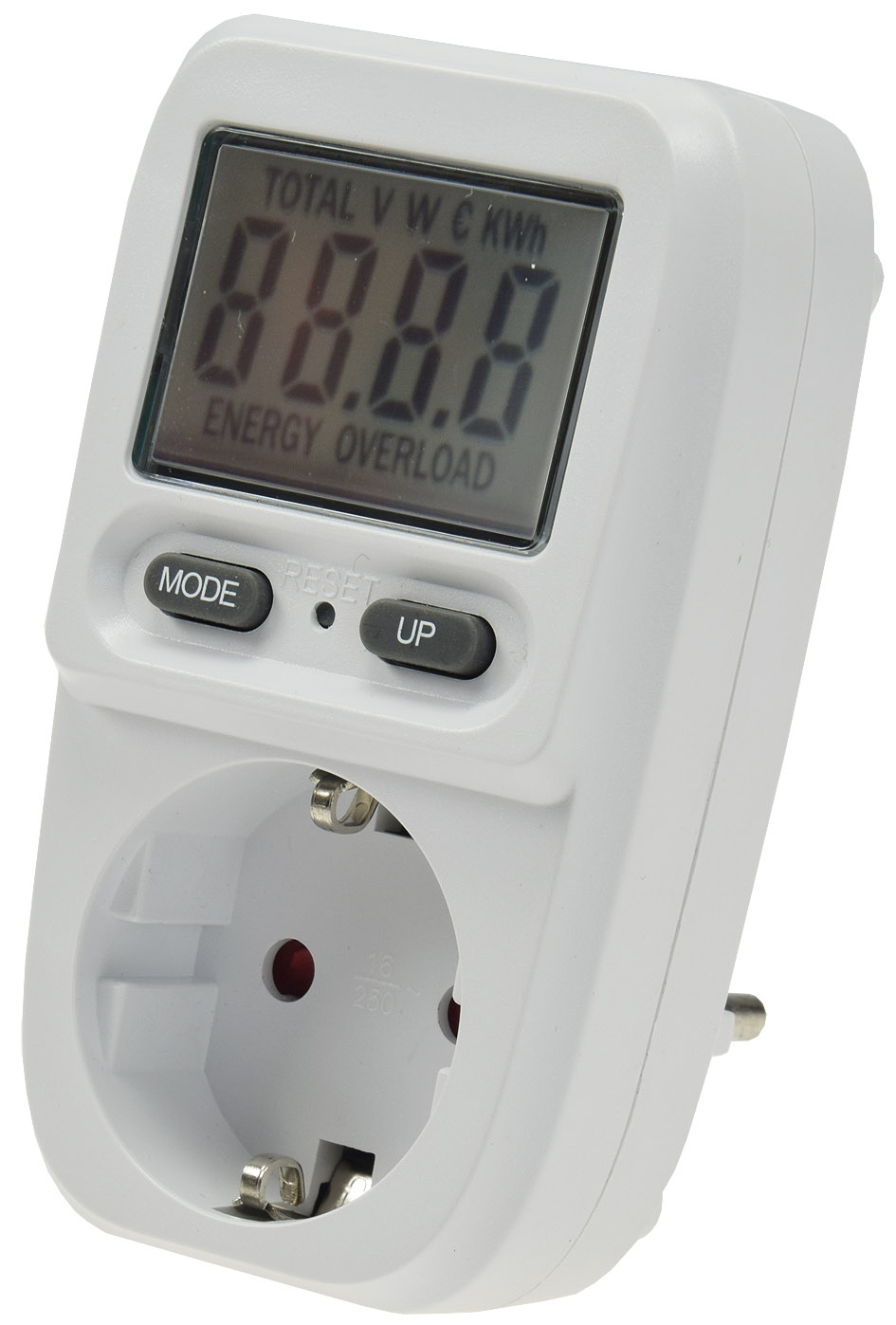 Chilitec Energiekosten-Messgerät "CTM-807" LC-Display, Messung bis zu 3600W Chilitec Energiekosten-Messgerät "CTM-807" LC-Display, Messung bis zu 3600W