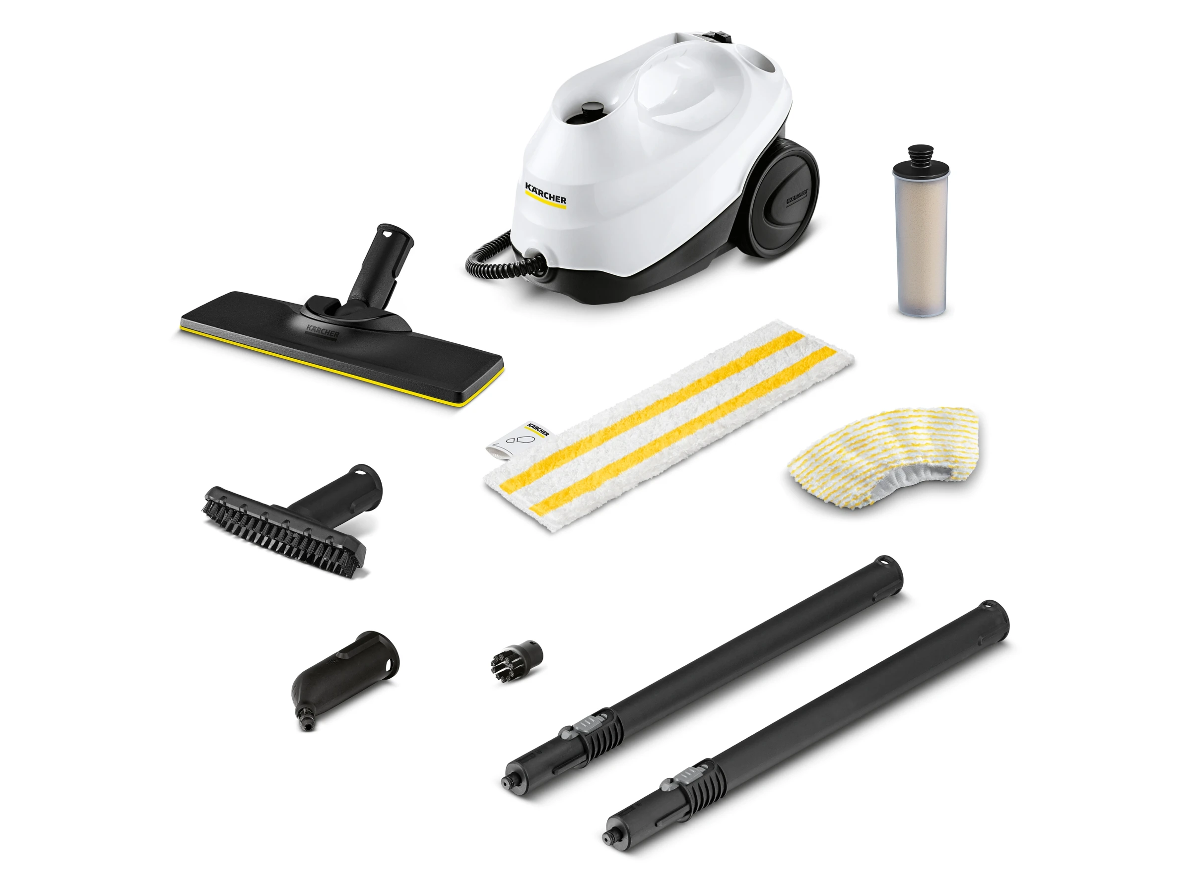 Kärcher Dampfreiniger SC 3 EasyFix für 75 m² Weiß-Schwarz Kärcher Dampfreiniger SC 3 EasyFix für 75 m² Weiß-Schwarz